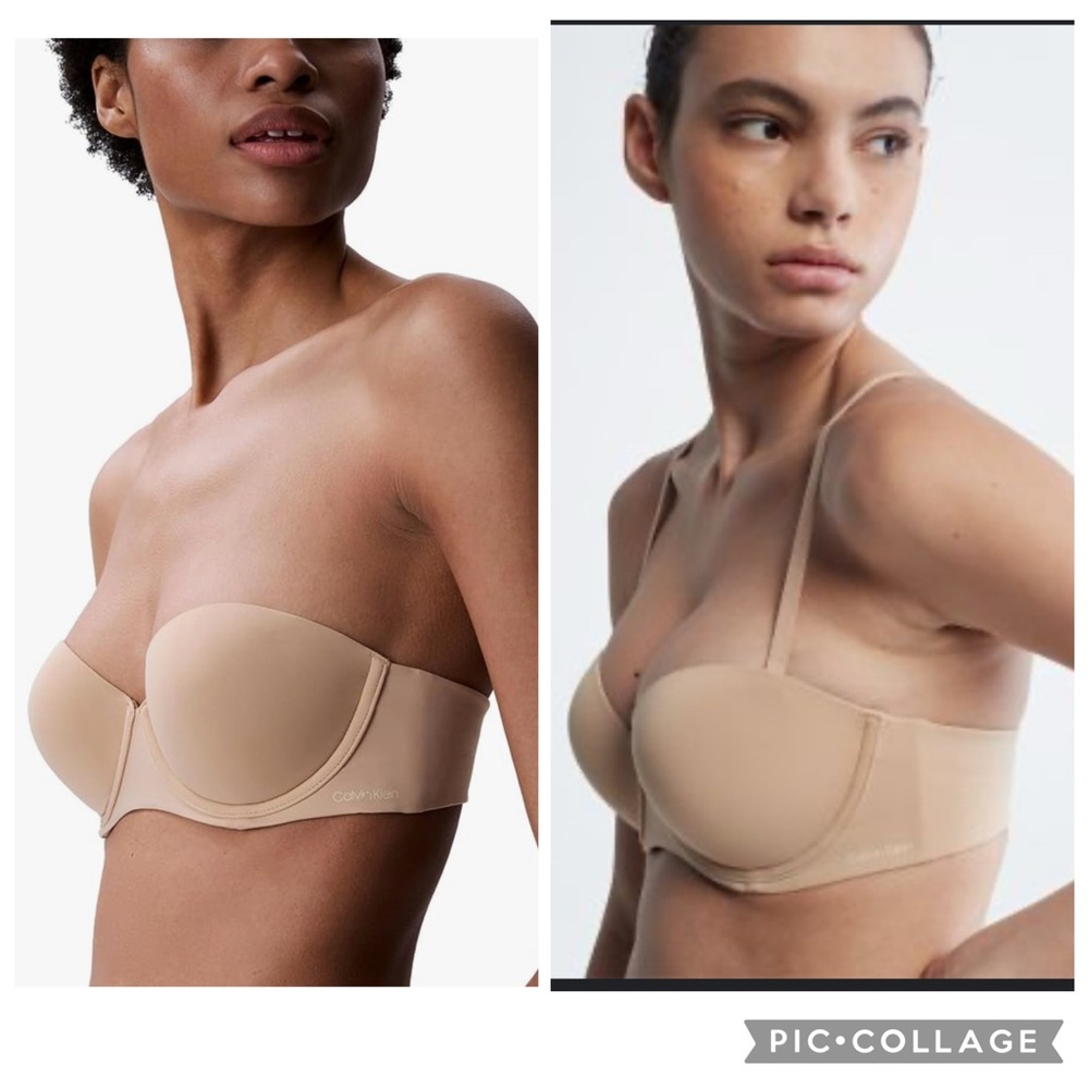 Calvin Klein Nude/Tan Strapless Convertible Bra